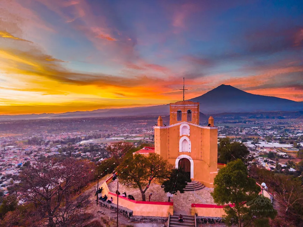 Capilla del Cerro de San Miguel - en Atlixco